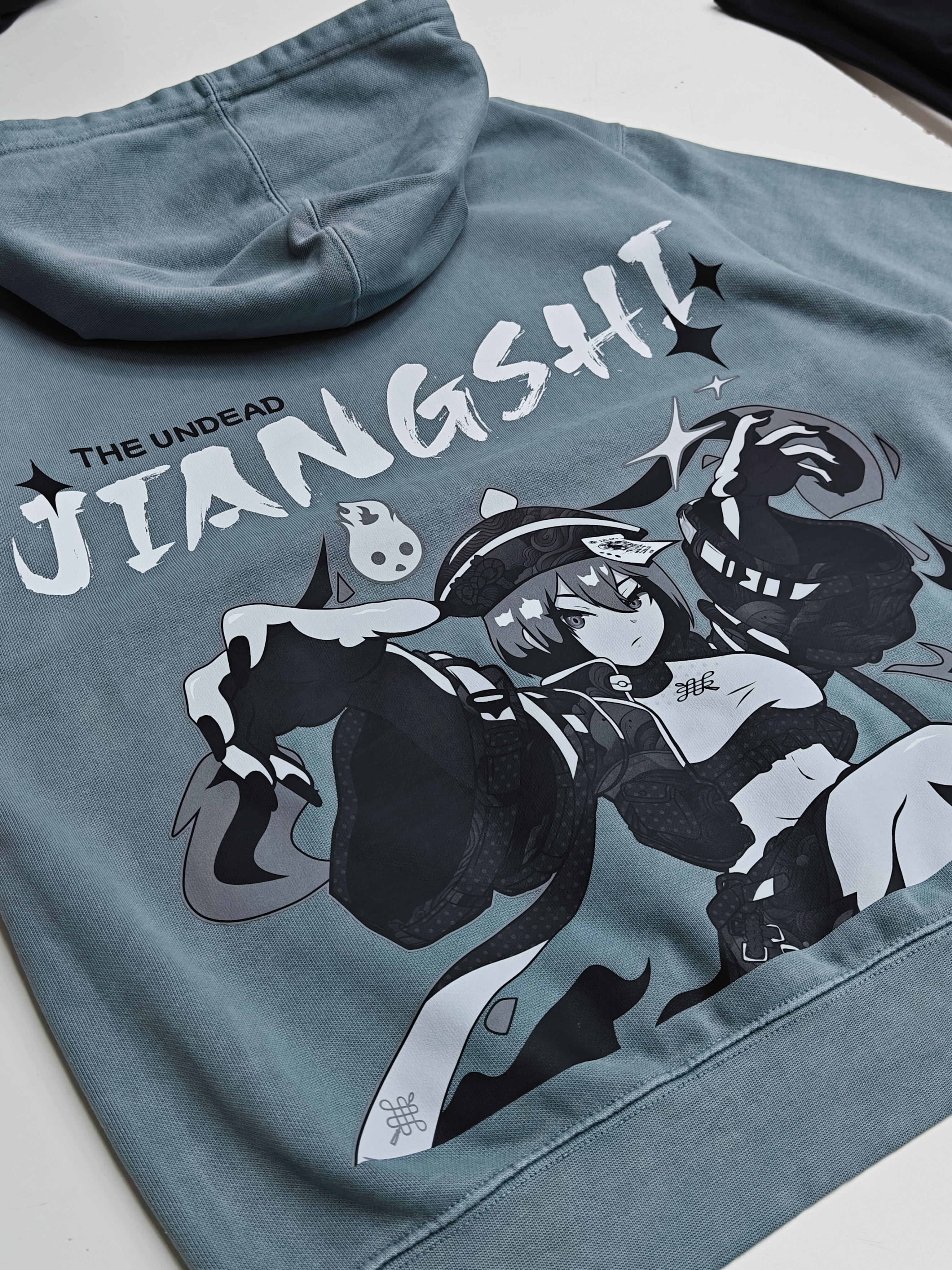The Undead Jiangshi Hoodie Mono