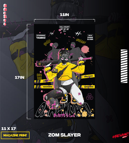 Magazine Print Zom Slayer v2.0