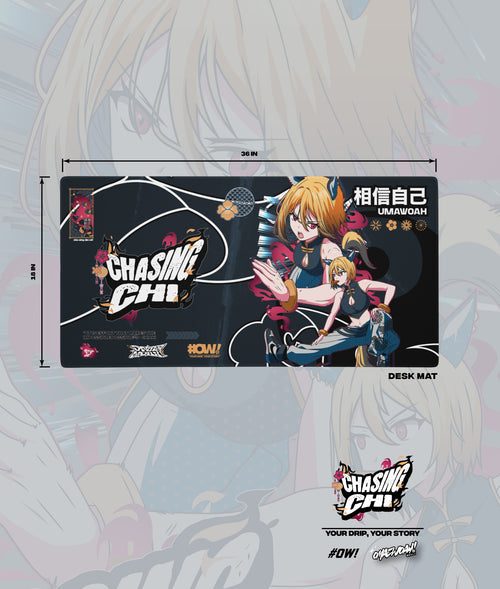 Chasing Chi Desk Mat