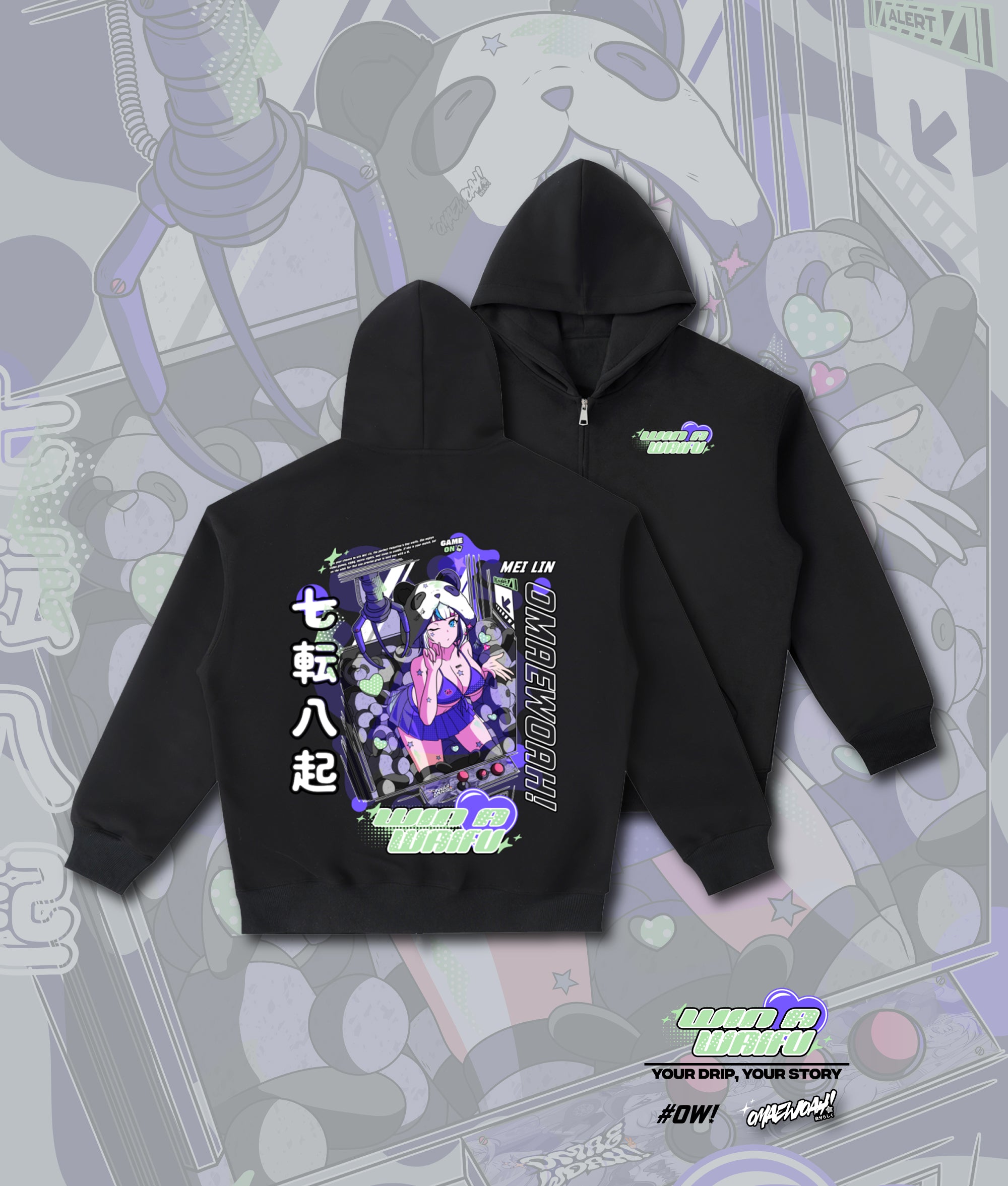 Win a Waifu Zip Up