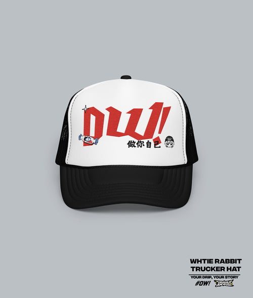 White Rabbit Trucker Hat